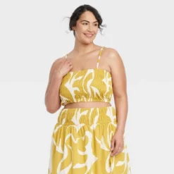 Women's Slim Fit Smocked Tiny Top - A New Day™ 13 Women's Slim Fit Smocked Tiny Top - A New Day™ -A New Day™ GUEST 005c4d1c e085 49a6 8bc9 60ce411d6a8c