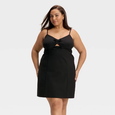 Women's Bow Mini A-Line Dress - A New Day™ Black 6 Women's Bow Mini A-Line Dress - A New Day™ Black - Image 4