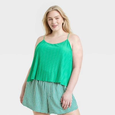 Women's Plisse Cami - A New Day™ 5 Women's Plisse Cami - A New Day™ - Image 3