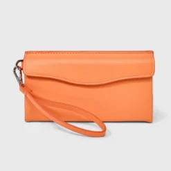 Flap Pouch With Folded Double Interior Wristlet - A New Day™ -A New Day™ GUEST 05a59f77 aafc 419d b931 f3f5d7559632