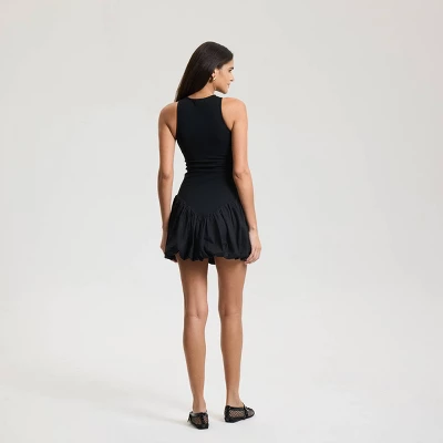 Women's Bubble Hem Knit Mini Dress - A New Day™ 3 Women's Bubble Hem Knit Mini Dress - A New Day™