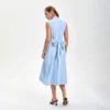 Women's Tie-Waist Midi Shirtdress - A New Day™ Blue 1 Women's Tie-Waist Midi Shirtdress - A New Day™ Blue -A New Day™ GUEST 0767b015 67af 4851 b1e3 2f11a9df0bfa