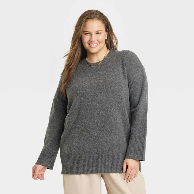 Women's Crewneck Tunic Pullover Sweater - A New Day™ 8 Women's Crewneck Tunic Pullover Sweater - A New Day™ - Image 6
