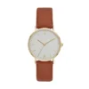 Women's Classic Strap Watch - A New Day™ Gold/Brown -A New Day™ GUEST 0b7d8809 d5fd 4ce1 bce9 dcc1a40c7f57