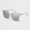 Women's Plastic Shield Sunglasses - A New Day™ White 2 Women's Plastic Shield Sunglasses - A New Day™ White -A New Day™ GUEST 0d4fdbdb 64e6 4599 afee 99431940605d