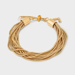 Multi-Strand Bohemian Pull Bracelet - A New Day™ Gold 9 Multi-Strand Bohemian Pull Bracelet - A New Day™ Gold -A New Day™ GUEST 0d78fb91 e4f2 4327 a93d ada5b63faa94