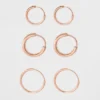 Endless Hoop Rose Gold Over Sterling Silver Small Three Earring Set 3pc- A New Day™ Rose Gold 2 Endless Hoop Rose Gold Over Sterling Silver Small Three Earring Set 3pc- A New Day™ Rose Gold -A New Day™ GUEST 0e41d52d 1a54 4608 b153 858341e61a31
