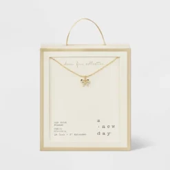 Cubic Zirconia 14k Gold Plated Pave Necklace With Extender - A New Day™ 16 Cubic Zirconia 14k Gold Plated Pave Necklace With Extender - A New Day™ -A New Day™ GUEST 0e8a4d37 8227 405b 8506 8ec73d1dc715