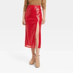 Women's Sequin A-Line Midi Skirt - A New Day™ Red 8 Women's Sequin A-Line Midi Skirt - A New Day™ Red -A New Day™ GUEST 10dcd4a9 550a 466c 8a0a 26ce5de26d4c