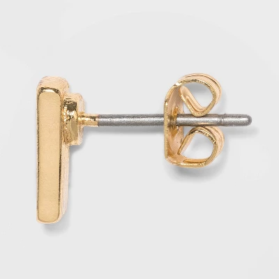 Stud Earring Set 8pc - A New Day™ White/Gold 3 Stud Earring Set 8pc - A New Day™ White/Gold