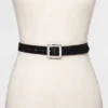 Women's Chunky Center Bar Belt - A New Day™ Black 2 Women's Chunky Center Bar Belt - A New Day™ Black -A New Day™ GUEST 11afe8e8 6075 489d 89dd a7e18a341602