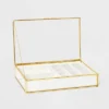 Glass Jewelry Organizer - A New Day™ Gold -A New Day™ GUEST 142de6d8 cc6b 4233 8cd5 9c2f54f93343