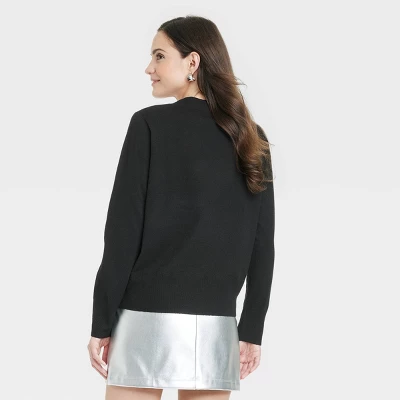 Women's Fine Gauge V-Neck Sweater - A New Day™ 3 Women's Fine Gauge V-Neck Sweater - A New Day™