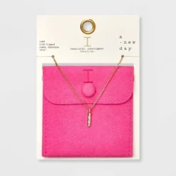 Gold Dipped Cubic Zirconia Initial Pendant Necklace - A New Day™ Gold 33 Gold Dipped Cubic Zirconia Initial Pendant Necklace - A New Day™ Gold -A New Day™ GUEST 1ad4ca1b fdb1 4360 8861 0782b7aa09c4