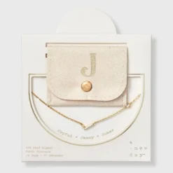 14K Gold Dipped Cubic Zirconia Initial Necklace - A New Day™ -A New Day™ GUEST 1ad6cb1d 38d3 4032 9bf0 7faade29cbb4