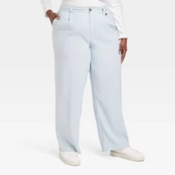 Women's High-Rise Relaxed Fit Full Length Baggy Wide Leg Trousers - A New Day™ 13 Women's High-Rise Relaxed Fit Full Length Baggy Wide Leg Trousers - A New Day™ -A New Day™ GUEST 1b1aae09 6ab7 4eee b0d6 c6af1b6b9c79