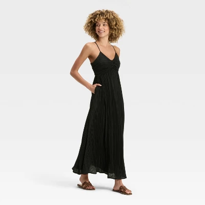 Women's Pleated Maxi Dress - A New Day™ 4 Women's Pleated Maxi Dress - A New Day™ - Image 2