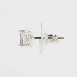 Crystal Square Stud Earring Set 3pc - A New Day™