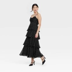Women's Tiered Ruffle Maxi A-Line Dress - A New Day™ 5 Women's Tiered Ruffle Maxi A-Line Dress - A New Day™ -A New Day™ GUEST 1ff93b6c 911a 4a25 852c 4862b742c239