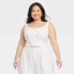 Women's Linen Slim Fit Tank Top - A New Day 10 Women's Linen Slim Fit Tank Top - A New Day -A New Day™ GUEST 204c31be 5c8f 48e7 bef6 89643a59a31e