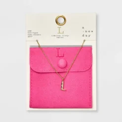 Gold Dipped Cubic Zirconia Initial Pendant Necklace - A New Day™ Gold 36 Gold Dipped Cubic Zirconia Initial Pendant Necklace - A New Day™ Gold -A New Day™ GUEST 20516810 fe80 48ea 84c9 d743c5f6b465