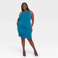 Women's Ruched Knit Mini Dress - A New Day™ -A New Day™ GUEST 22c0119b 30ac 46ff b6ec 5006022b14aa