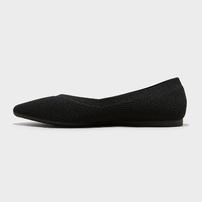 Women's Claire Knit Washable Ballet Flats - A New Day™ 3 Women's Claire Knit Washable Ballet Flats - A New Day™