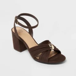 Women’s Bibi Strappy Peep Toe Heels – A New Day™ Brown 9 Women’s Bibi Strappy Peep Toe Heels – A New Day™ Brown -A New Day™ GUEST 24f41461 ebb8 49d7 b6d7 5a588c04530e