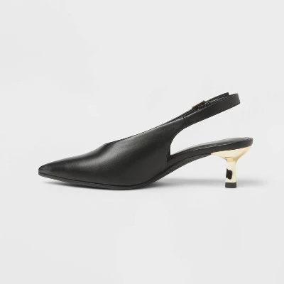 Women’s Samantha Heels With Memory Foam Insole – A New Day™ Black 3 Women’s Samantha Heels With Memory Foam Insole – A New Day™ Black