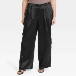 Women's High-Rise Satin Cargo Pants - A New Day™ 9 Women's High-Rise Satin Cargo Pants - A New Day™ -A New Day™ GUEST 2af35e5e 2fc1 4ac2 bbd6 7aecf0db0021