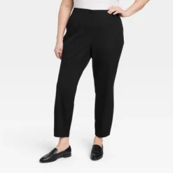 Women's High-Rise Slim Fit Ankle Pants - A New Day™ -A New Day™ GUEST 2bd29c97 5611 48a2 a206 60d9a59c9086