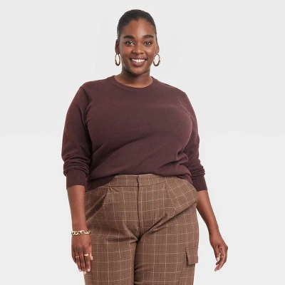 Women's Fine Gauge Crewneck Sweater - A New Day™ 8 Women's Fine Gauge Crewneck Sweater - A New Day™ - Image 6