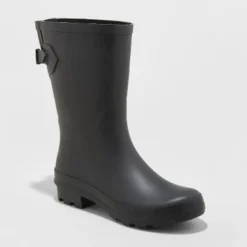 Women's Vicki Mid Calf Rubber Rain Boots - A New Day™ -A New Day™ GUEST 2e3d6dac ec65 4088 bf1e 7e63eb8a43c0