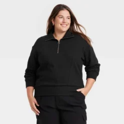 Women's Quarter Zip Sweatshirt - A New Day™ 14 Women's Quarter Zip Sweatshirt - A New Day™ -A New Day™ GUEST 30345912 e922 4bd9 985f a8e55a10b2cc