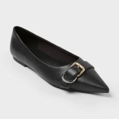 Women’s Valentina Pointed Toe Buckle Ballet Flats With Memory Foam Insole – A New Day™ Black 9 Women’s Valentina Pointed Toe Buckle Ballet Flats With Memory Foam Insole – A New Day™ Black -A New Day™ GUEST 3120547d f380 4dd8 a0c4 5059bd04690d