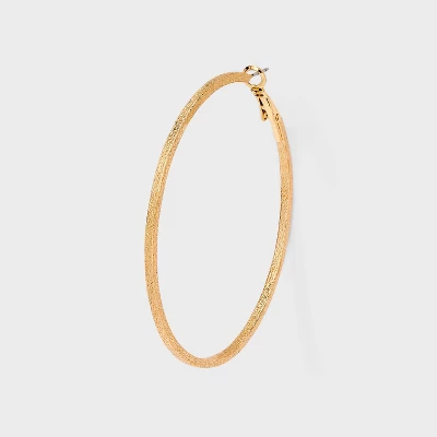 Classic Thin Hoop Earring Set 3pc - A New Day™ Gold 3 Classic Thin Hoop Earring Set 3pc - A New Day™ Gold