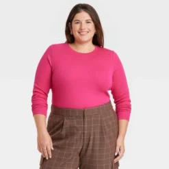 Women's Long Sleeve Slim Fit Crewneck T-Shirt - A New Day™ 26 Women's Long Sleeve Slim Fit Crewneck T-Shirt - A New Day™ -A New Day™ GUEST 31bf5bc5 99c6 4634 9612 429e9e4ea46a