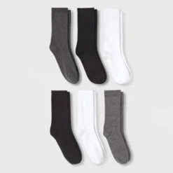 Women's 6pk Crew Socks - A New Day™ 4-10 -A New Day™ GUEST 37ecdd6b 7c53 4046 80dc 732e6b238ee1