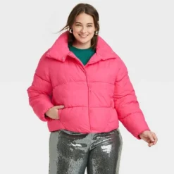 Women's Short Relaxed Puffer Jacket - A New Day™ 17 Women's Short Relaxed Puffer Jacket - A New Day™ -A New Day™ GUEST 3972a600 6be7 4061 afc1 8790d3c8f178