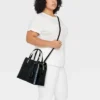 Triple Compartment Satchel Handbag - A New Day™ -A New Day™ GUEST 3c68af40 0477 4c79 9d55 262091e8eb23