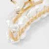 Metal With Pearl Claw Hair Clip - A New Day™ White: Hair Styling Accessory, Solid Pattern 1 Metal With Pearl Claw Hair Clip - A New Day™ White: Hair Styling Accessory, Solid Pattern -A New Day™ GUEST 3ee0ebc5 d12b 402b 9570 24c52da2aca7