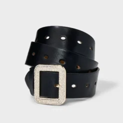 Women's Square Buckle Belt - A New Day™ Black 7 Women's Square Buckle Belt - A New Day™ Black -A New Day™ GUEST 3f43de93 5ee0 4c0d b094 447ab48c5c4d