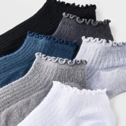 Women's Pointelle Lettuce Edge 6pk Low Cut Socks - A New Day™ 4-10 7 Women's Pointelle Lettuce Edge 6pk Low Cut Socks - A New Day™ 4-10 -A New Day™ GUEST 404e79fd 1ac2 449a a8da 5c14a53087d6