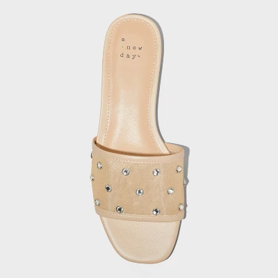 Women's Elain Slide Sandals With Memory Foam Insole - A New Day™ 4 Women's Elain Slide Sandals With Memory Foam Insole - A New Day™ - Image 2