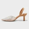Women's Isabel Embellished Slingback Kitten Heels - A New Day™ Clear 2 Women's Isabel Embellished Slingback Kitten Heels - A New Day™ Clear -A New Day™ GUEST 43554c90 de77 435f 923e 08a53b67931b