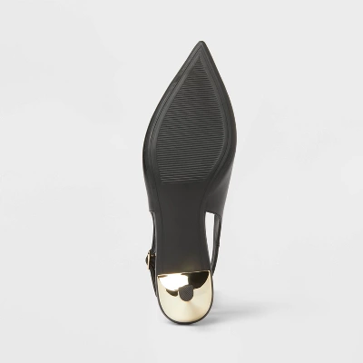 Women’s Samantha Heels With Memory Foam Insole – A New Day™ Black 5 Women’s Samantha Heels With Memory Foam Insole – A New Day™ Black - Image 3