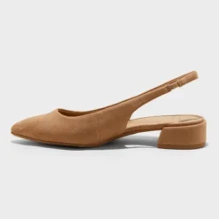 Women's Elle Slingback Pointed Toe Heels - A New Day™