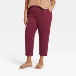 Women's High-Rise Regular Fit Tapered Ankle Knit Pants - A New Day™ 14 Women's High-Rise Regular Fit Tapered Ankle Knit Pants - A New Day™ -A New Day™ GUEST 45201eb4 1dc8 40a6 9257 448aac94cf09