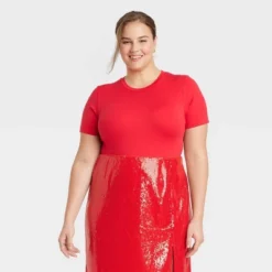 Women's Slim Fit Short Sleeve Seamless Baby T-Shirt - A New Day™ 9 Women's Slim Fit Short Sleeve Seamless Baby T-Shirt - A New Day™ -A New Day™ GUEST 45eb60f6 b59a 41de a6de 1e946d645339