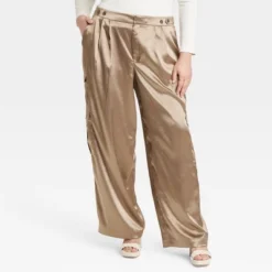Women's High-Rise Satin Cargo Pants - A New Day™ 10 Women's High-Rise Satin Cargo Pants - A New Day™ -A New Day™ GUEST 4831c7c2 a04b 453f 9833 a08205ccf432